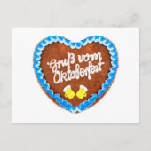 オクトーバーフェストレブクチェンハーツ。ミュンヘン。 ポストカード (正面)