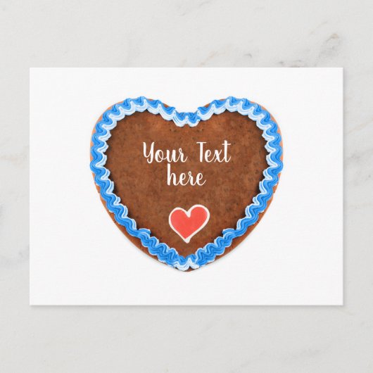 オクトーバーフェストレブクヘンヘルツミットコピー宇宙 ポストカード (正面)