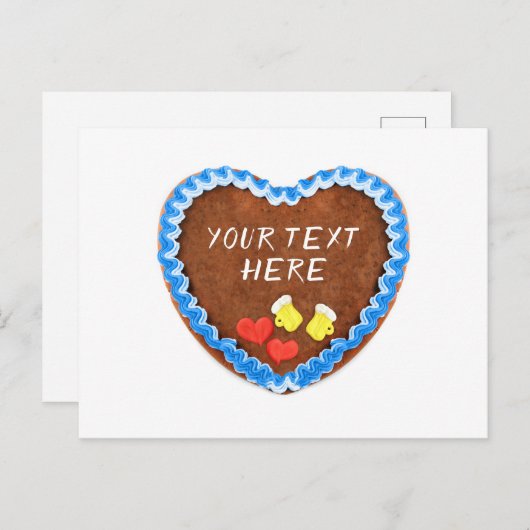 オクトーバーフェストレブクヘンヘルツミットコピー宇宙 ポストカード (正面/裏面)