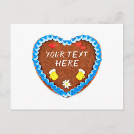 オクトーバーフェストレブクヘンヘルツミットコピー宇宙 ポストカード