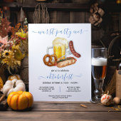 オクトーバーフェストワーストパーティーエバモダンー 招待状