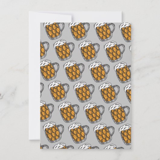 オクトーバーフェストワーストパーティーエバー 招待状 (裏面)