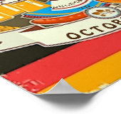 オクトーバーフェストヴィンテージ ポスター (角)