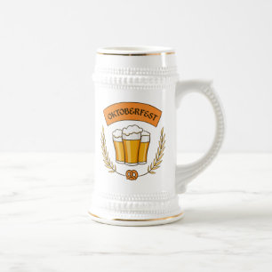 オクトーバーフェスト名前をカスタムするマグス ビールジョッキ