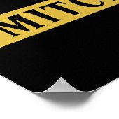 オクトーバーフェスト名前をカスタムする文字ポスター ポスター (角)