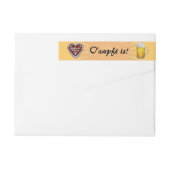 オクトーバーフェスト回り込みリターンアドレスラベル ラップアラウンドラベル (裏面)