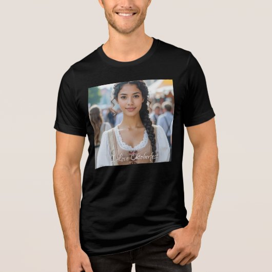 オクトーバーフェスト大好き トライブレンドＴシャツ (正面)