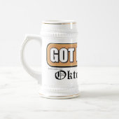 オクトーバーフェスト得ビア ビールジョッキ (左)