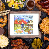 オクトーバーフェスト感動的はがき ポストカード