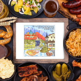 オクトーバーフェスト感動的はがき ポストカード