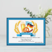 オクトーバーフェスト成分招待状カスタム 招待状 (スタンド正面)