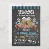 オクトーバーフェスト招待状-ビールパーティの招待状 招待状 (正面)