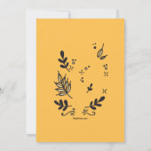 オクトーバーフェスト招待状 招待状 (裏面)