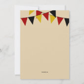 オクトーバーフェスト招待状 招待状 (裏面)