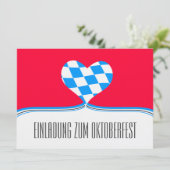 オクトーバーフェスト招待状 招待状 (スタンド正面)