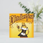 オクトーバーフェスト招待状 招待状 (スタンド正面)