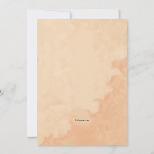 オクトーバーフェスト時間招待状 招待状 (裏面)