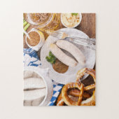 オクトーバーフェスト朝食 ジグソーパズル (縦)