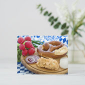 オクトーバーフェスト朝食 ポストカード (スタンド正面)