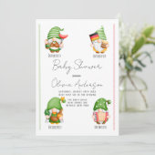 オクトーバーフェスト格言ベビーシャワー 招待状 (スタンド正面)