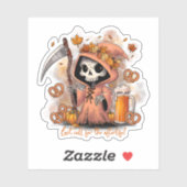 オクトーバーフェスト死神 シール (シート)