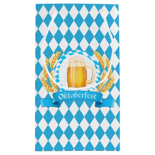 オクトーバーフェスト泡ビールマグ スモールペーパーバッグ (裏面)