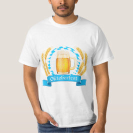 オクトーバーフェスト泡ビールマグ Tシャツ