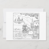 オクトーバーフェスト着色はがき (正面)