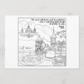 オクトーバーフェスト着色はがき (正面)