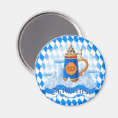 オクトーバーフェスト磁石 マグネット (正面/裏面)