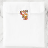 オクトーバーフェスト秋のビール ラウンドシール (バッグ)