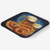 オクトーバーフェスト紙プレート ペーパープレート (傾斜あり)