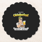 オクトーバーフェスト素晴らしを再び切り札に ペーパーコースター (正面)