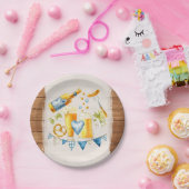 オクトーバーフェスト結婚のバ素朴バリアンビールパーティー ペーパープレート (パーティー)