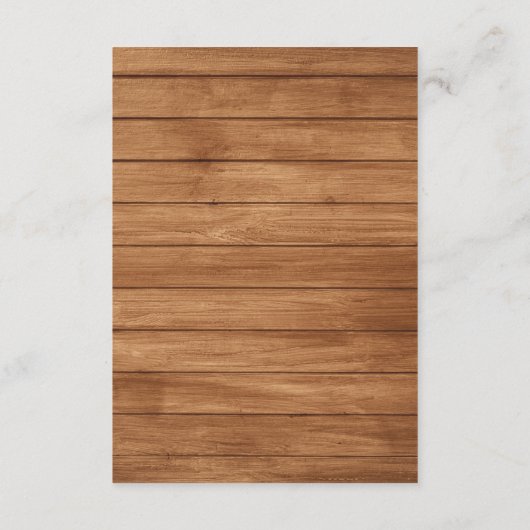 オクトーバーフェスト結婚のビール素朴詳細の方向 エンクロージャーカード (裏面)