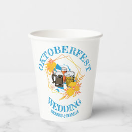 オクトーバーフェスト結婚の 紙コップ