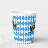 オクトーバーフェスト青と白 紙コップ (左)