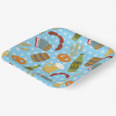 オクトーバーフェスト飲料 ペーパープレート (傾斜あり)