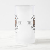 オクトーバーフェスト1810年以降 フロストグラスビールジョッキ (中央)