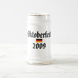 オクトーバーフェスト2009年のステイン ビールジョッキ