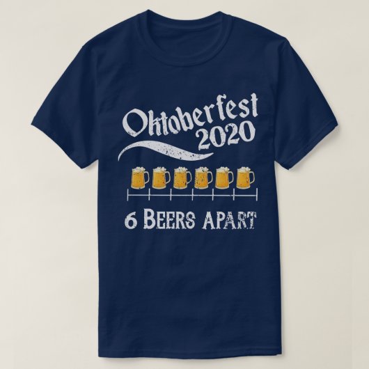 オクトーバーフェスト6ビーズアパート Tシャツ (デザイン正面)