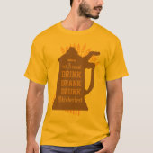 オクトーバーフェスト-あなたのパーティーのワイシャツをカスタマイズ Tシャツ (正面)