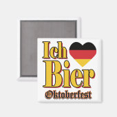 オクトーバーフェスト・イッビア マグネット (正面/裏面)