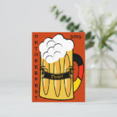 オクトーバーフェスト インビテーションポストカード (スタンド正面)