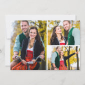 オクトーバーフェスト ウェディング 4枚写真カード Save The Date 招待状 (裏面)