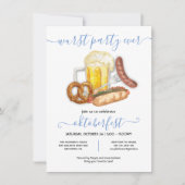 オクトーバーフェスト ウルストパーティー エバーモダン 招待状 (正面)