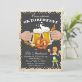 オクトーバーフェスト/オクトバーフェストビールパーティの招待状 招待状 (スタンド正面)