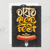 オクトーバーフェスト/オクトバーフェスト招待状 招待状 (正面/裏面)