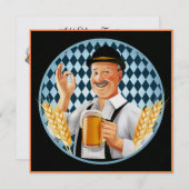 オクトーバーフェスト/オクトーバーフェスト改訂 – SRF 招待状 (正面/裏面)