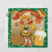 オクトーバーフェスト/オクトーバーフェスト – SRF 招待状 (正面/裏面)